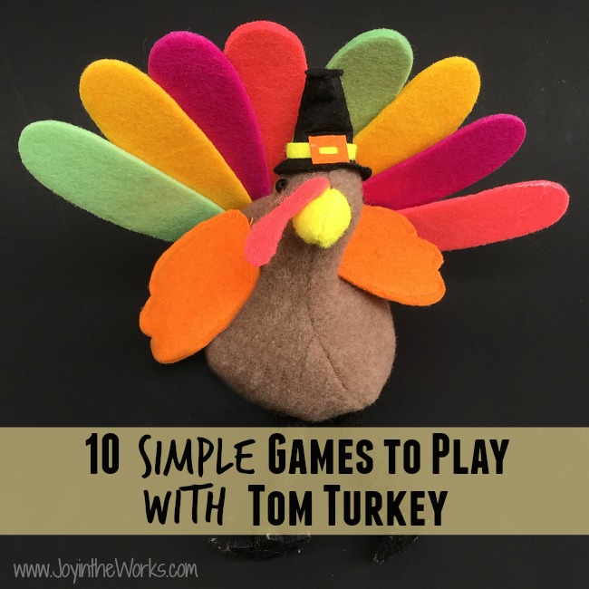 Looking for a fun way to entertain the kids on Thanksgiving? Check out these 10 easy Tom Turkey Games! From Hide the Turkey to Balance the Turkey on Your Head, these Thanksgiving games will entertain the whole family!