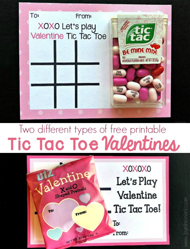 Tic Tac Toe Game – Free Printable