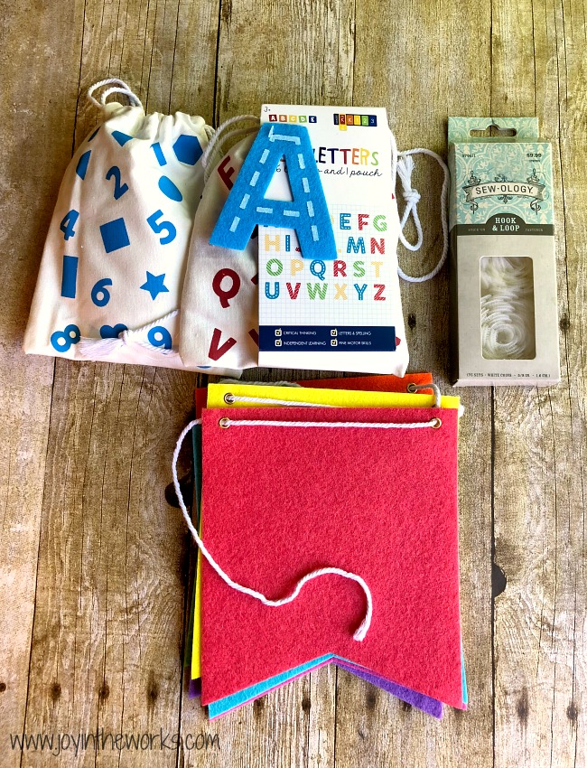 Make your own DIY Felt Banner with rainbow felt and interchangeable velcro letters so that you can use it for every holiday and special occasion!