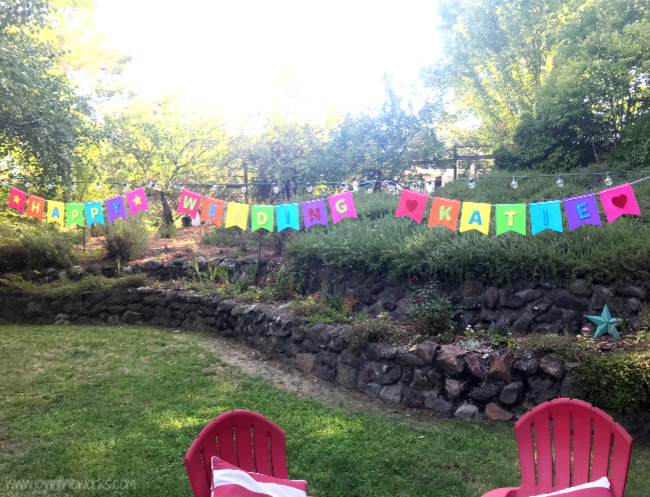 Make your own DIY Felt Banner with rainbow felt and interchangeable velcro letters so that you can use it for every holiday and special occasion!