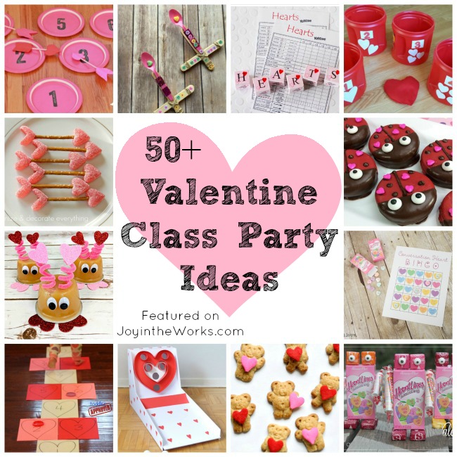 Looking for inspiration for a Class Valentine's Day Party? I have gathered over 50 ideas that will help you plan the entire Kid's Valentine's Day Party! From Valentine's Day Crafts to Valentine's Day Party Games and Activities to Valentine's Day Treats, we've got you covered with tons of ideas! #valentinesdayparty #classvalentinesdayparty #valentinesdaycrafts #valentinesdayactivities #valentinesdaygames #classroommom #roommom