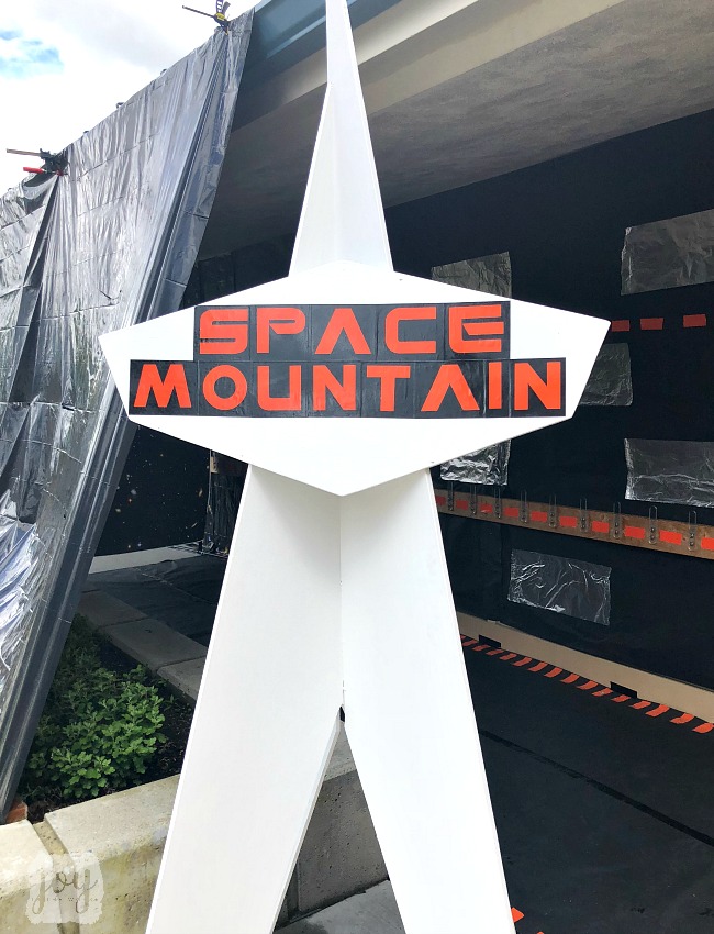 The Space Mountain sign as a part "The Happiest School on Earth" as we turned our school into Disneyland. You can create your own Disneyland too!