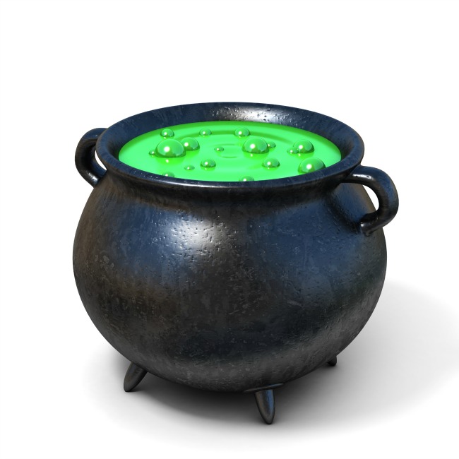 Make witch's brew and add plastic eyeballs to the witch's cauldron to make it extra fun for the kids! The kids will have a blast mixing and stiring up their special concotion in a black cauldron too! It's the perfect creative, STEM Halloween Party Activity!