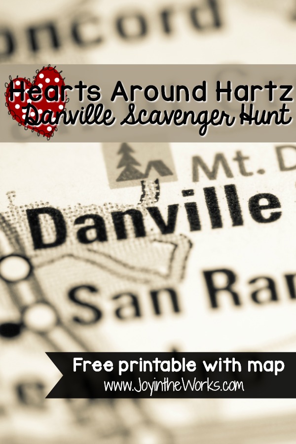 This printable Hearts Around Hartz Scavenger Hunt is the perfect way to experience the Heart Sculptures Art Exhibit in Downtown Danville California! This free printable comes with a checklist for the kids and a map for the adults! Perfect for Danville Summer Fun!