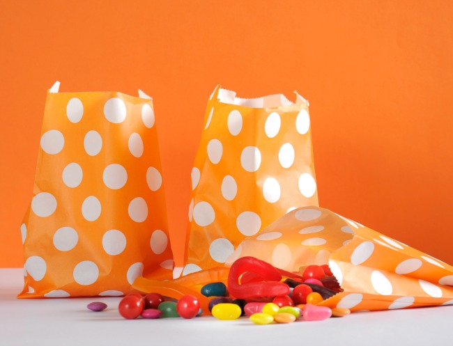 Give out goody bags instead of letting kids dig through a candy bowl.